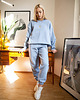 bluza bez kaptura damska Bluza SOHO baby blue