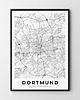 plakaty Plakat Mapa Dortmund