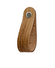 gałki do mebli Skórzany uchwyt meblowy COLORISO TAN WOOD