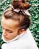 gumki do włosów Mocca Bunny Scrunchie - gumka ze wstążką