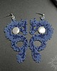 kolczyki - inne Azanarn, kolczyki ze smokami, beading