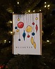 kartki scrapbooking Kartka Świąteczna Kolorowe Bombki, akwarela.