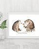 plakaty Plakat. Leśne przygody, misie