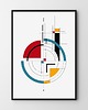 plakaty Plakat Mondrian
