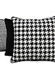 poduszki, poszewki - różne Komplet 3 poduszek Welur 2x PEPITKA 45x45cm