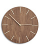 zegary Zegar ścienny drewniany, minimalistyczny