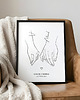 grafiki i ilustracje Plakat personalizowany Zakochani - 001