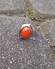 pierścionki - różne Karneol w owalu - pierścionek regulowany