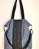 torby XXL Torba hobo XXL z przeplatanką