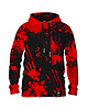 bluza z kapturem damska Damska Bluza z kapturem Zombie Black