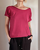 t-shirt damskie Żurawina Oversize