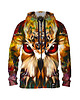 bluzy męskie Męska Bluza Expres Zamek DR.CROW Owl