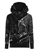 bluza z kapturem damska Bluza hydrofobowa UNISEX - WILK POLARNY