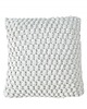 poduszki plecione Poduszka Cosy I biała knitted dziergana 45cm