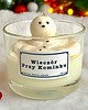 dekoracje świąteczne Ozdobna świeca sojowa zapachowa Wieczór Przy Kominku