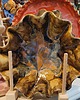 patery i talerze Ceramiczna patera z liściem klonu.