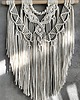 makramy Makrama Ścienna IVORY Pięknny Splot Boho Na Prezent - 50x70 cm