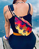 saszetka nerka Nerka / torebka Mili Belt Bag L - liście reggae