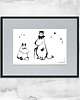 grafiki i ilustracje Grafika z ramą - nr 23 - insp. Muminki