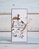 kartki scrapbooking Pamiątka Komunii Świętej dla chłopca
