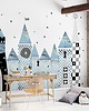 naklejki ścienne do pokoju dziecka Tapeta dziecięca Blue Wonderland (mural )