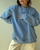 bluza bez kaptura damska Bluza Cheer long sky blue