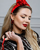 kolczyki - inne Kolczyki Red Cristals