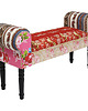 ławki Ławeczka patchwork 100cm kwiaty