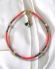 chokery Choker wakacyjny : jadeit & złota lawa : multicolor