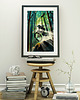 plakaty Forest biker  - plakat rowerowy 50x70 cm