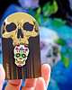 przypinki Pin czaszka "De Muertos"