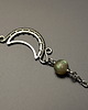 bransoletki wire wrapping Bransoletka labradoryt wire wrapping księżyc lunula
