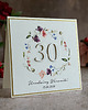 kartki scrapbooking Personalizowana kartka na 30 urodziny, BH 70