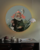 kinkiety Lampa Ścienna - Dots Lighting Lady Medusa Blue