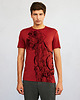 t-shirty męskie Giant Schnauzer Dog Men's T-shirt marsala