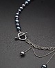 kolie Naszyjnik z czarną perłą "Modern pearl"