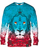 bluza bez kaptura damska Bluza Bez Kaptura Damska DR.CROW Lew Trójkąt