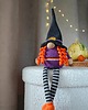 dodatki - różne Krasnalka jesienna, Skrzat ozdobny, Dekoracja na Halloween, Dekoracja kominka