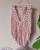 makramy Delikatna makrama boho - perełka - rosa