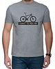 t-shirty męskie Koszulka T-SHIRT I want to ride MTB gray
