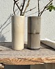 wazony Zestaw 2 Ceramicznych Wazonów Earth Tones Black and White