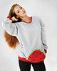 bluza bez kaptura damska Bluza Arbuz
