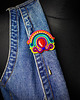 broszki Kolorowa broszka soutache