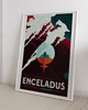 plakaty Plakat Vintage Retro Enceladus