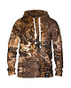 bluzy męskie Męska Bluza z kapturem DR.CROW Marble Brown