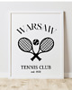 grafiki i ilustracje Plakat tenis, sport poster, retro plakat