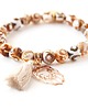 bransoletki z kamieni naturalnych bransoletka BOHO LION