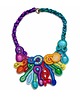 kolie Kolorowy Bajkowiec - naszyjnik Soutache
