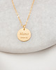 złote naszyjniki Naszyjnik z napisem mama prezent dla mamy na święta