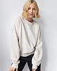 bluza bez kaptura damska Bluza Iconic Beż Melanż
